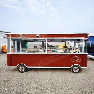 Τροχόσπιτο εστιατορίου Burger Van για την παραχώρηση κινητής πίτσας στην Ευρώπη