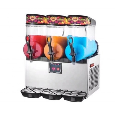 220V / 50Hz τάση Εμπορικό παγωμένο ποτό Slush Slushy Μηχανή με καινοτόμο σχεδιασμό