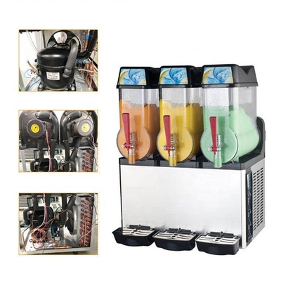 220V / 50Hz τάση Εμπορικό παγωμένο ποτό Slush Slushy Μηχανή με καινοτόμο σχεδιασμό