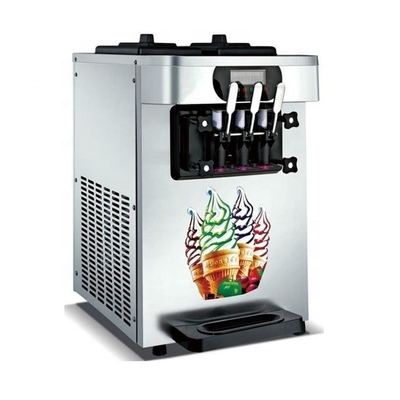 2022 Soft Serve 3 γεύση πωλήσεων παγωτό μηχανή με υπερ-αποτελεσματικότητα και αυτόματη
