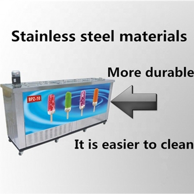 110v/220v 50hz/60hz Super Performance Popsicle Making Machine με χωρητικότητα 400 KG