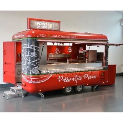 Προσαρμοσμένο μέγεθος Hot Dog Cart Smoothie Snack Food Truck για την αγορά της Αυστραλίας