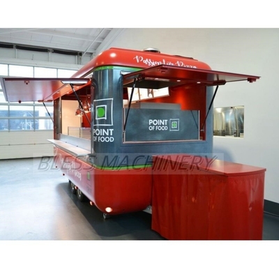 Προσαρμοσμένο μέγεθος Hot Dog Cart Smoothie Snack Food Truck για την αγορά της Αυστραλίας