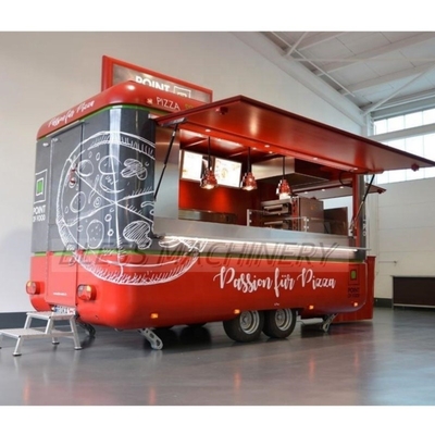 Προσαρμοσμένο μέγεθος Hot Dog Cart Smoothie Snack Food Truck για την αγορά της Αυστραλίας