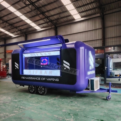 Πιο δημοφιλές τροφικό τροχόσπιτο Fast Food Cart με COC CE Pizza Ice Cream Food Truck Truck Τουρκία Ευρώπη