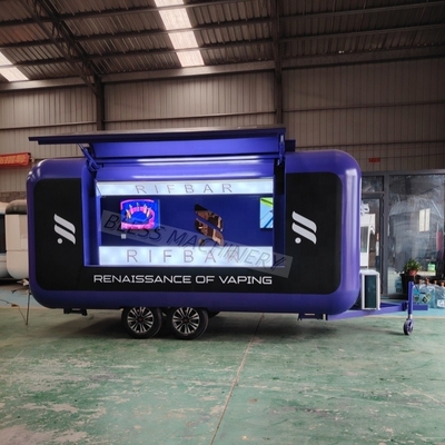 Πιο δημοφιλές τροφικό τροχόσπιτο Fast Food Cart με COC CE Pizza Ice Cream Food Truck Truck Τουρκία Ευρώπη