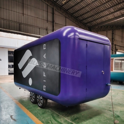 Πιο δημοφιλές τροφικό τροχόσπιτο Fast Food Cart με COC CE Pizza Ice Cream Food Truck Truck Τουρκία Ευρώπη