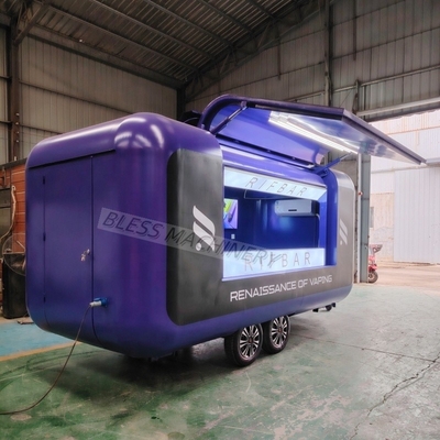 Πιο δημοφιλές τροφικό τροχόσπιτο Fast Food Cart με COC CE Pizza Ice Cream Food Truck Truck Τουρκία Ευρώπη