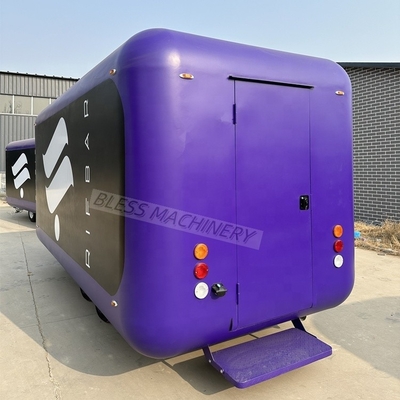 Πιο δημοφιλές τροφικό τροχόσπιτο Fast Food Cart με COC CE Pizza Ice Cream Food Truck Truck Τουρκία Ευρώπη