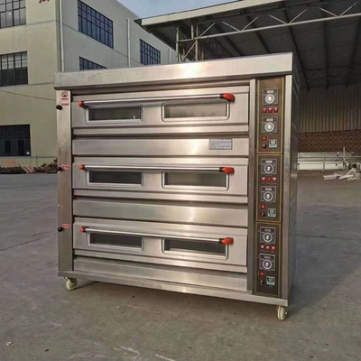 200 KG χωρητικότητα μονοφασικός φούρνος μαγειρέματος με φιλική προς το χρήστη σχεδίαση και ανοξείδωτο χάλυβα