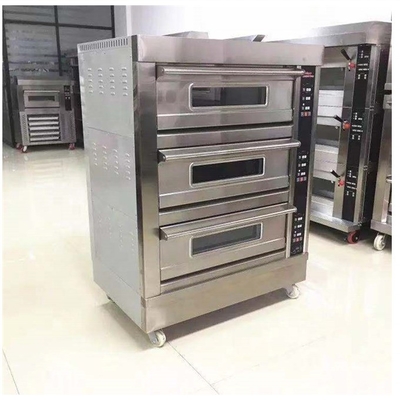 Ηλεκτρικός φούρνος 220V/380V πλήρης τάσης από ανοξείδωτο χάλυβα