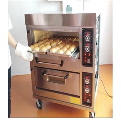 1220*800*1570mm Super Performance Bakery Oven στο Ντουμπάι με χαμηλή επένδυση