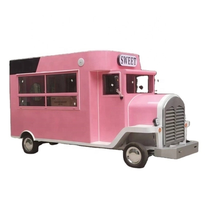 220V/380V Full Stainless Steel Outlet Mobile Food Trailer με Τεχνική Υπηρεσία Ζωής
