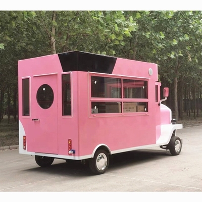 220V/380V Full Stainless Steel Outlet Mobile Food Trailer με Τεχνική Υπηρεσία Ζωής