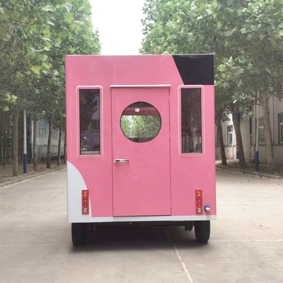 220V/380V Full Stainless Steel Outlet Mobile Food Trailer με Τεχνική Υπηρεσία Ζωής