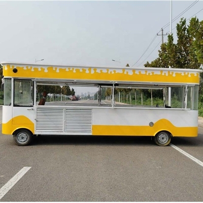 Εξωτερικό Street Donut Fast Food κινητό τροφικό καρότσι τροφίμων τροχόσπιτο φορτηγό με ηλεκτρικό σύστημα
