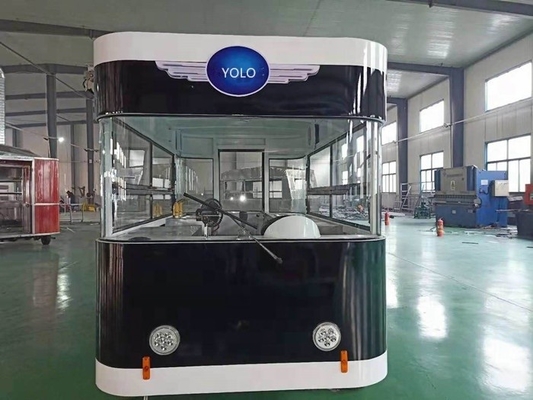 110V/220V τάση Πλήρως εξοπλισμένο τροφικό αυτοκίνητο Εύκολη στη λειτουργία Μικρή κινητή κουζίνα στις ΗΠΑ