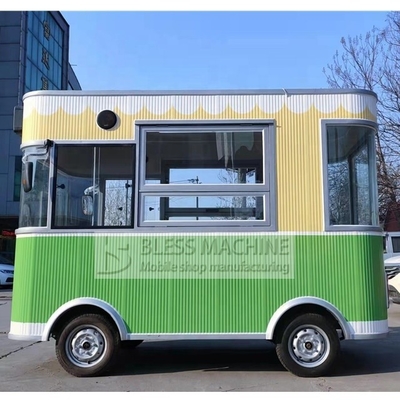 Χρησιμοποιήσιμο σχεδιασμό Churros Cart με λειτουργία μηχανημάτων 60KM και συντήρηση πεδίου