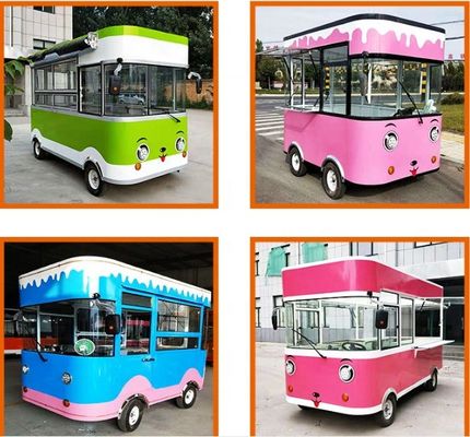 Εμπορική Εστίαση 2022 Καλή γεύση Αεροψυγμένο Fast Food Hot Dog Καρότσι με τροχούς