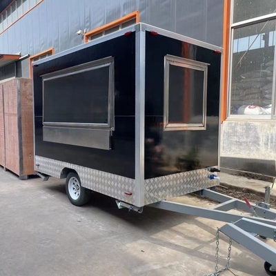Κουζίνα εξωτερικού τροφίμων Fast Food Trailer με εξοπλισμό μαγειρέματος