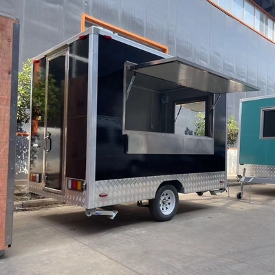 Κουζίνα εξωτερικού τροφίμων Fast Food Trailer με εξοπλισμό μαγειρέματος