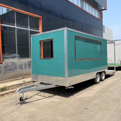 Κουζίνα εξωτερικού τροφίμων Fast Food Trailer με εξοπλισμό μαγειρέματος