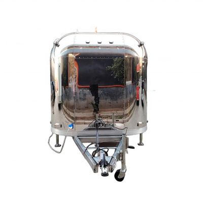 Προσαρμοσμένο τροφικό τροχόσπιτο μεγέθους κινητό τροφικό φορτηγό με πλήρη εξοπλισμό κουζίνας