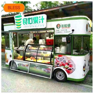 Κινητό φορτηγό τροφίμων με θερμική μόνωση και προσαρμοσμένο ηλεκτρικό τετρακίνητο σχεδιασμό