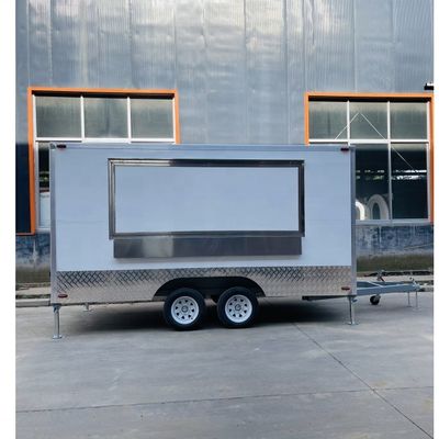 Κινητό φορτηγό τροφίμων με θερμική μόνωση και προσαρμοσμένο ηλεκτρικό τετρακίνητο σχεδιασμό