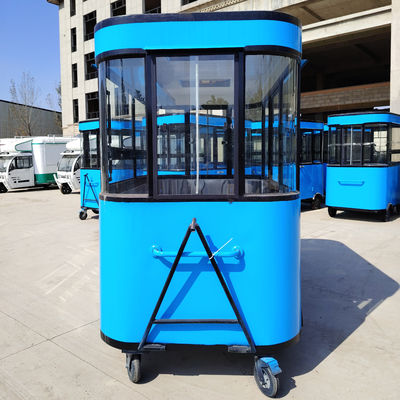 Outlet Mobile Fast Food Cart για σνακ Ποτά Παγωτά Καφέ γάλα Τσάι και χυμός φρούτων