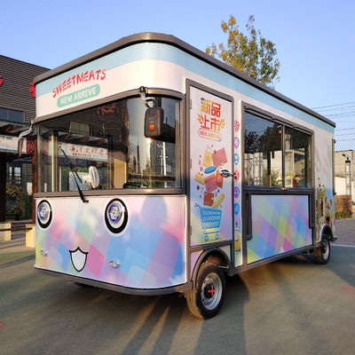 Πολυλειτουργικό ηλεκτρικό κινητό τροφικό ρυμουλκούμενο για σνακ και λιανική πώληση