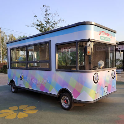 Πολυλειτουργικό ηλεκτρικό κινητό τροφικό ρυμουλκούμενο για σνακ και λιανική πώληση