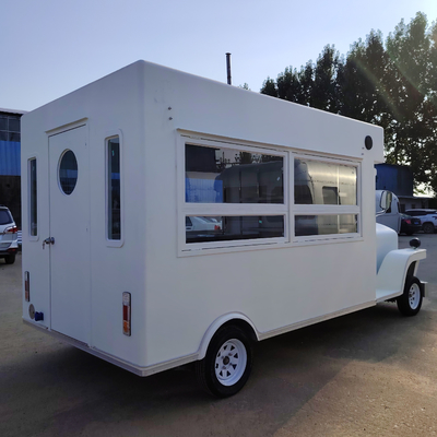 Κινητό ηλεκτρικό γρήγορο φαγητό Snack Catering παγωτό καφέ φορτηγό ρυμουλκούμενο Μπουτίκ 1500kg