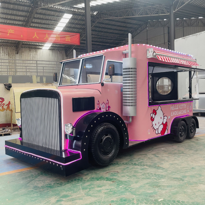 Συμπληρωματικό εξοπλισμό κουζίνας Fast food Snack Catering Ice Cream Coffee Truck Trailer