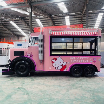 Συμπληρωματικό εξοπλισμό κουζίνας Fast food Snack Catering Ice Cream Coffee Truck Trailer