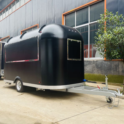 2023 κινητό ρυμουλκούμενο για σνακ γρήγορο φαγητό ποτά παγωτό καφέ γάλα τσάι και ανθεκτικό