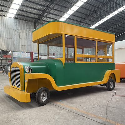 Εξατομικευμένο ηλεκτρικό κινητό δρόμο Fast food Snack Catering Van Truck Trailer Kiosk