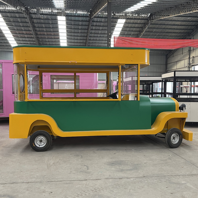 Εξατομικευμένο ηλεκτρικό κινητό δρόμο Fast food Snack Catering Van Truck Trailer Kiosk