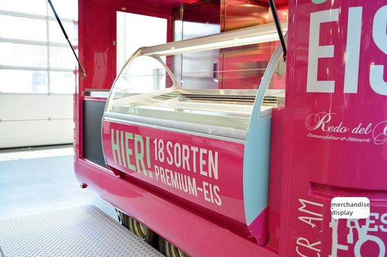 Φαγητό Wecare Βαν Αυτοκίνητο Καροτσάκια τροφίμων Κατασκευαστές Πλήρως εξοπλισμένο κινητό ρυμουλκούμενο παραχώρησης