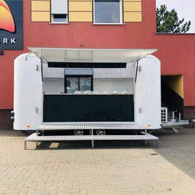 Φαγητό Wecare Βαν Αυτοκίνητο Καροτσάκια τροφίμων Κατασκευαστές Πλήρως εξοπλισμένο κινητό ρυμουλκούμενο παραχώρησης