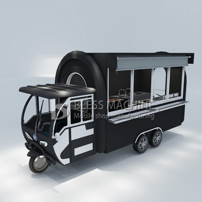 Προσαρμοσμένο 1.5KW-4.5kw Τρεις τροχοί ηλεκτρικό σκούτερ τροφικό καλάθι Tuk Tuk κινητό κουζίνα τρίκυκλο
