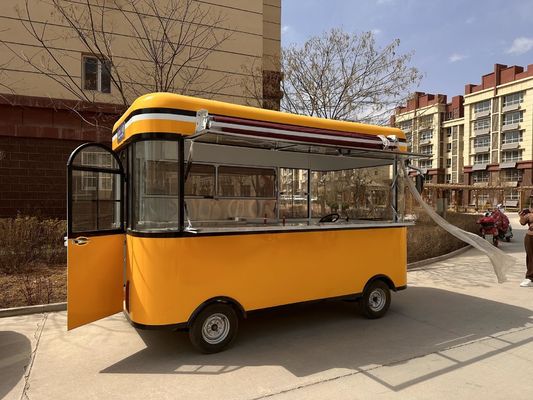 110v/220v τάση 1.5KW-4.5kw Citroen Ηλεκτρικό φορτηγό τροφίμων για κινητό καλάθι τροφίμων