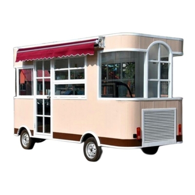 110v/220v Ηλεκτρικοί καρότσι πωλητών Hot Dog κινητό φορτηγό τροφίμων με υλικό σόγιας