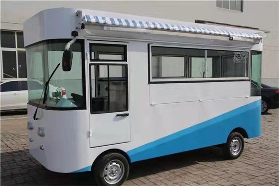 110v/220v Ηλεκτρικοί καρότσι πωλητών Hot Dog κινητό φορτηγό τροφίμων με υλικό σόγιας