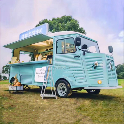 Προσαρμοσμένο λεωφορείο Citroen Food Truck για Street Coffee Burgers πατάτες και παγωτό