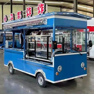 TUNE Ηλιακά πάνελ Κίος κατάστημα Βαν Καφέ Hot Dog τροχόσπιτο Καροτσάκι Street View Καροτσάκι λεωφορείο τροφικό φορτηγό