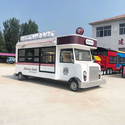 Συμπλήρωμα εξοπλισμού κουζίνας Fast food Snack Catering Βαν φορτηγό 4.6*2.0*2.35m 1500kg Outlet