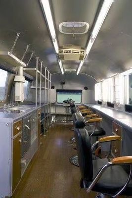 Προσαρμοσμένο πολυλειτουργικό κινητό κατάστημα κουρέας αυτοκίνητο τροφικό φορτηγό με πρώτη ύλη σόγιας