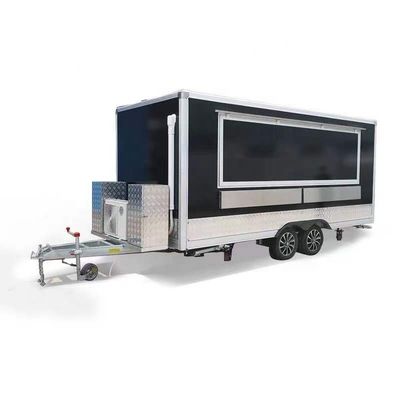 Κινητή πώληση διαφόρων εμπορευμάτων με Custom Outdoor Street Fast Food Stall Kiosk
