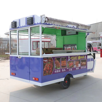 2023 Outlet Πολλαπλής χρήσης Κινητό Ηλεκτρικό Fast Food Snack Τρικυκλικό Πεντικαμπί Τρικυκλικό